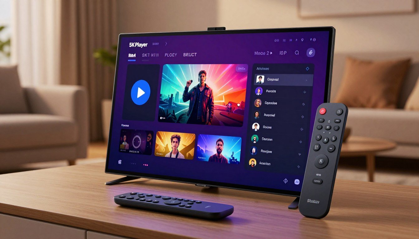 How to install 5KPlayer on Roku