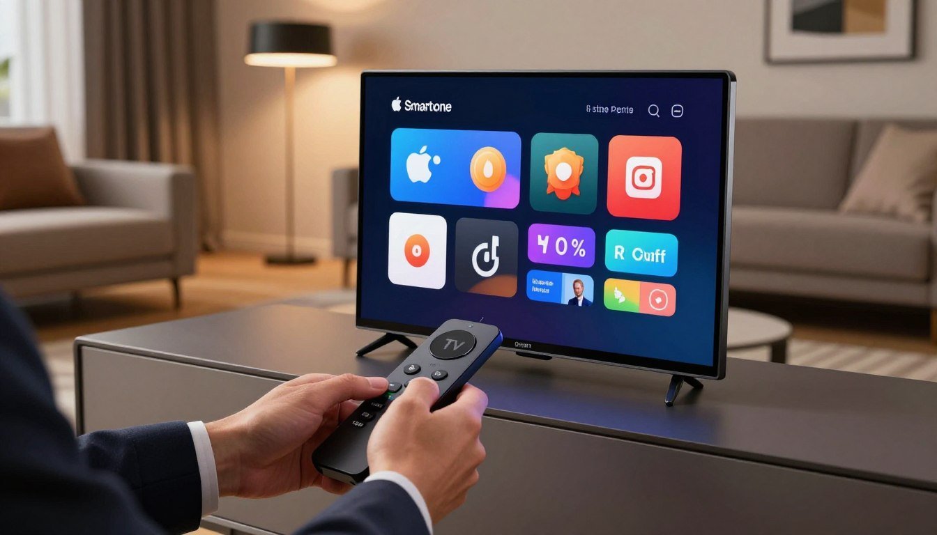 How to install smartone on Apple TV